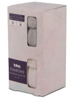 Totes Natural Ladies Brushed Thermal Bed Socks 2 Pack^Women Socks & Tights|Loungewear