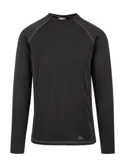 Trespass Adults Sandler Black Base Layer Set^ Thermals