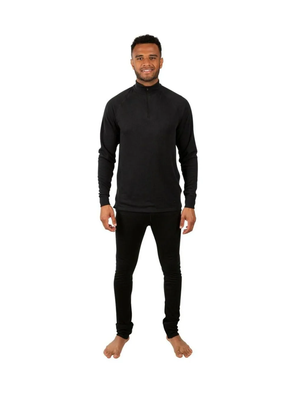 Trespass Adults Unite360 Black Base Layer Set^ Thermals