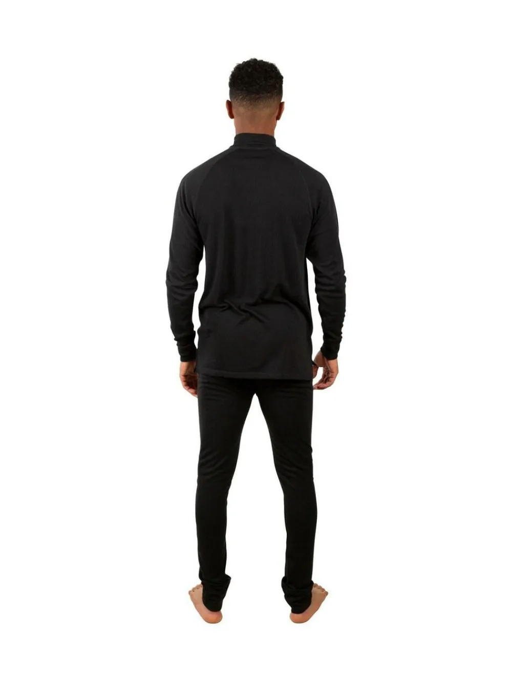 Trespass Adults Unite360 Black Base Layer Set^ Thermals