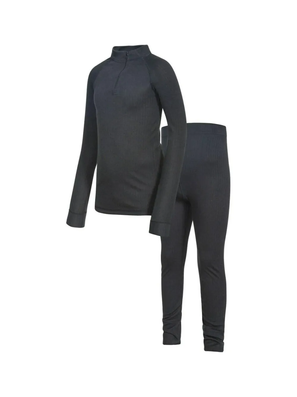 Trespass Adults Unite360 Black Base Layer Set^ Thermals