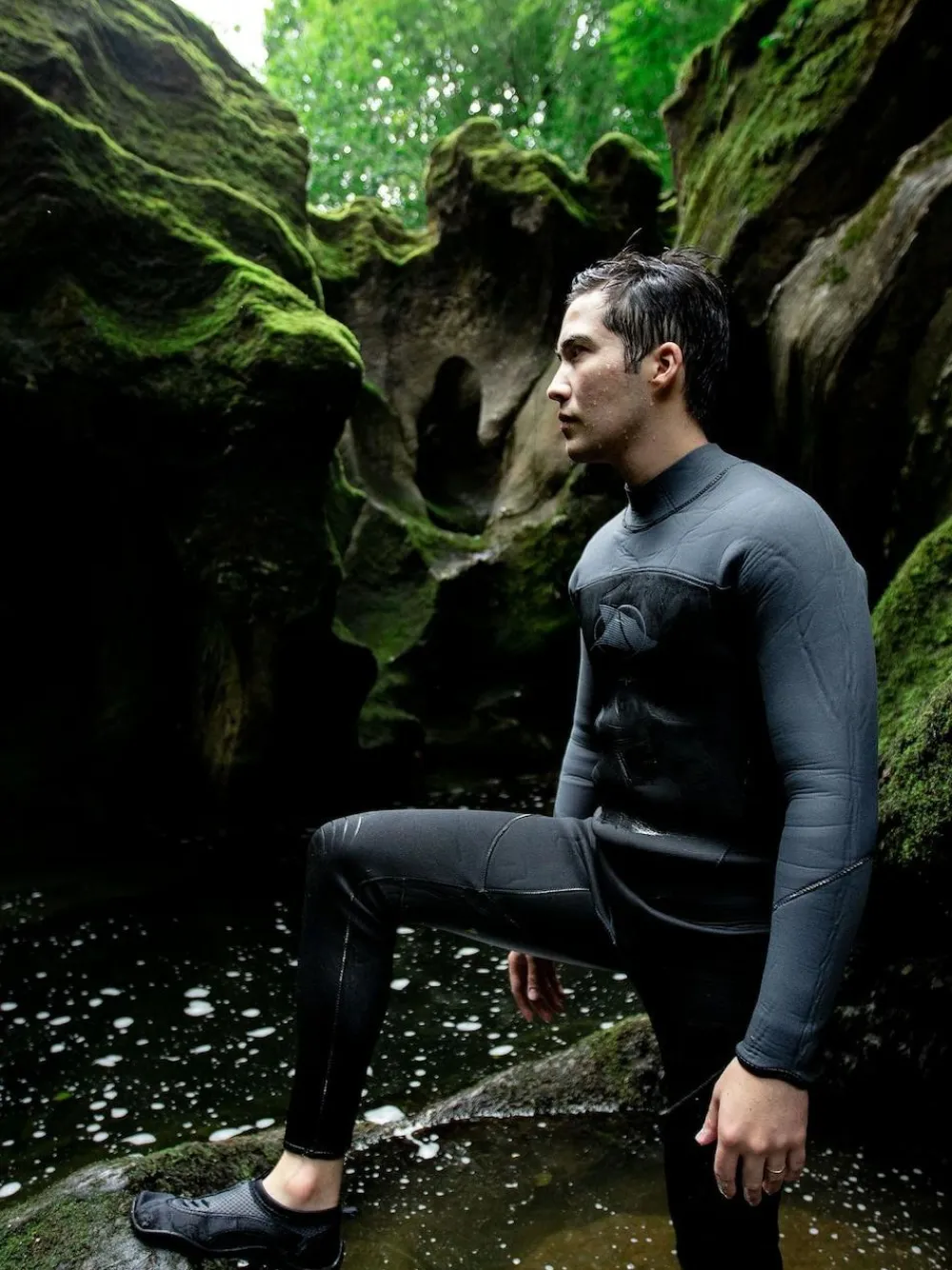 Trespass Male Lakee 5Mm Full Black Wetsuit^ Swimwear