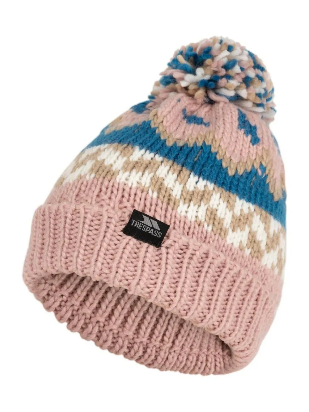 Best Trespass Pink Twiglet Kids Hat
