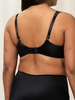 New Triumph Wired True Shape Sensation Minimizer Bra Black