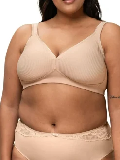 Triumph Modern Soft Cotton Non Wired Bra^Women Dd+ Range
