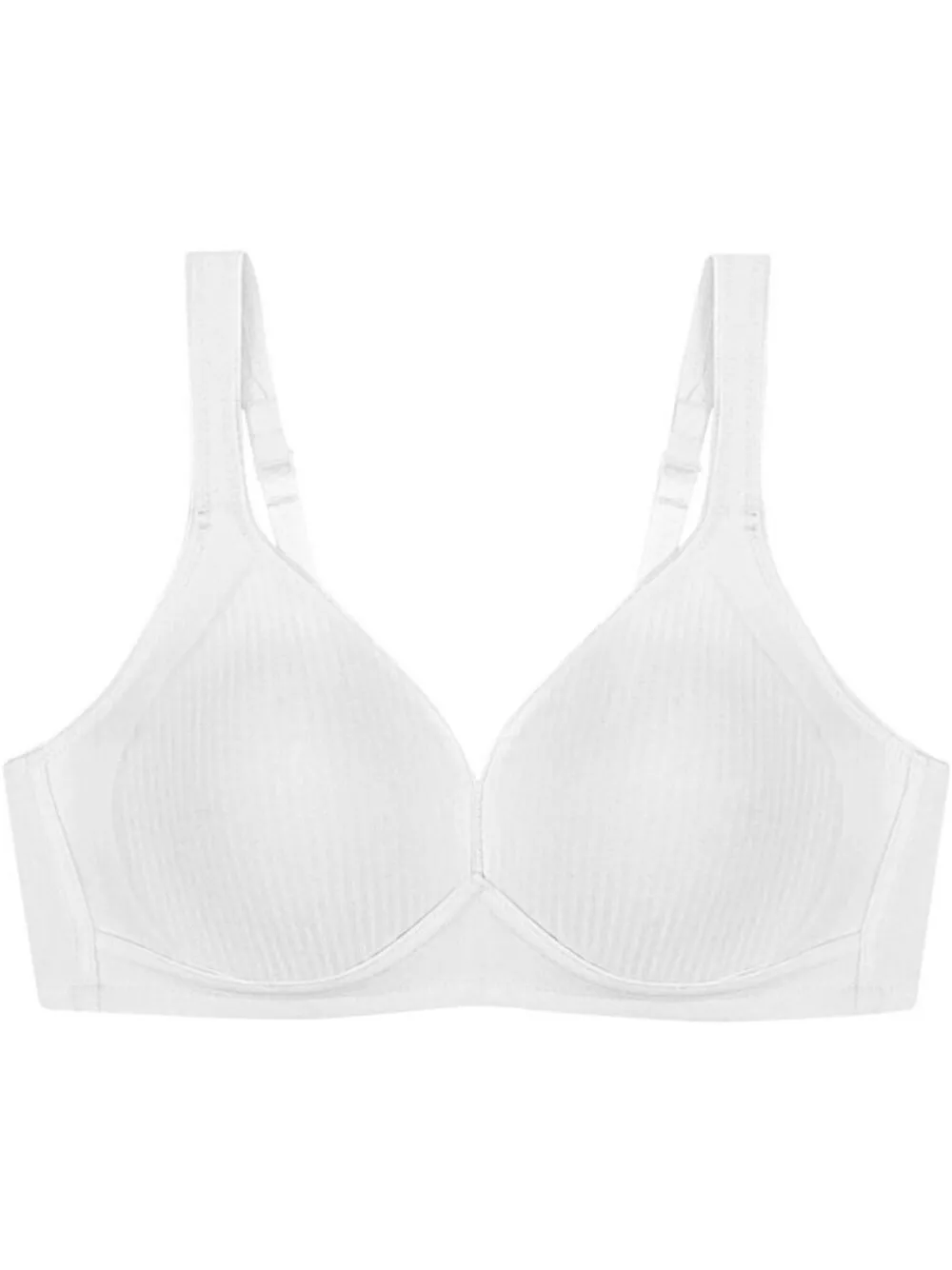 Sale Triumph Modern Soft Cotton Non Wired Bra White