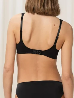 Outlet Triumph Modern Soft Cotton Non Wired Bra Black