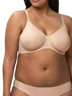 Triumph Nude Urban Microfibre Minimizer Bra^Women Dd+ Range