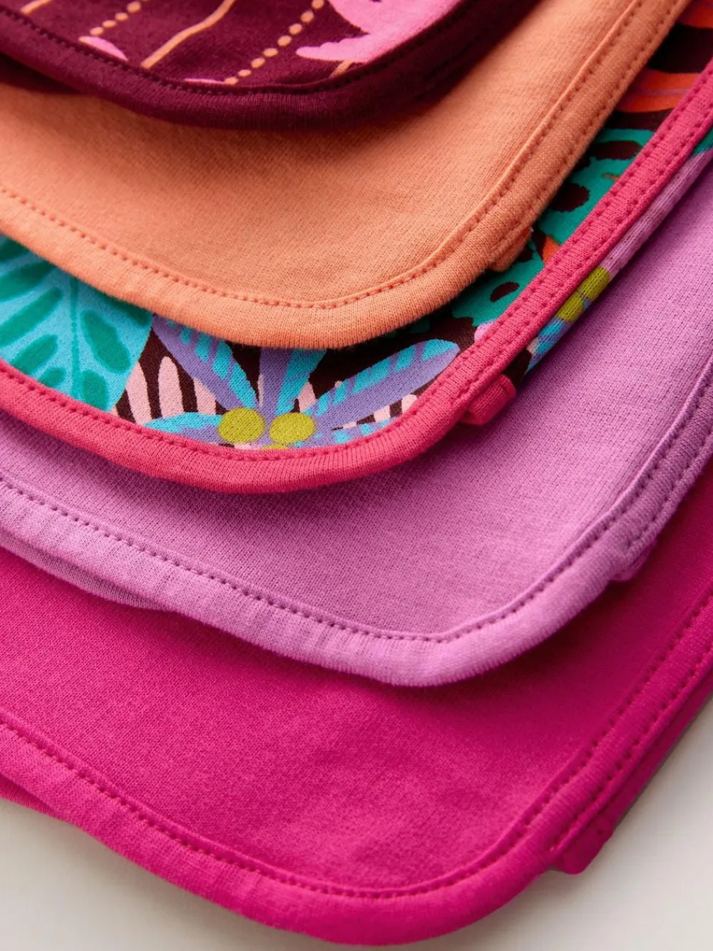 Hot Next 5 Pack Racer Shorts (3-16yrs) Tropical/Purple