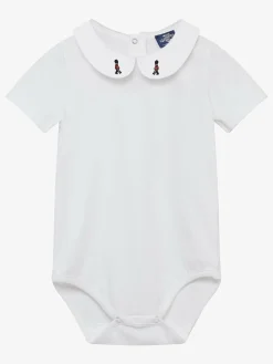 Trotters London Little White Milo Guardsman Body^BOY Bodysuits & Vests|Vests
