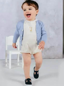 Trotters London Navy Blue Nantucket Canvas Shoes^BOY Shoes|School Shoes