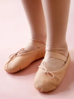 Best Trotters London Pink Bloch Ballet Shoes
