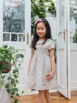 Outlet Trotters London Plum Canvas Pumps Silver