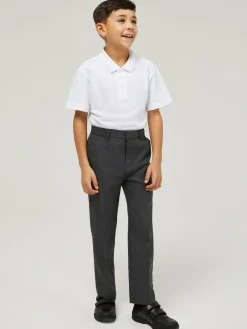 Online Trutex Junior Boys Regular Fit Grey School Trousers