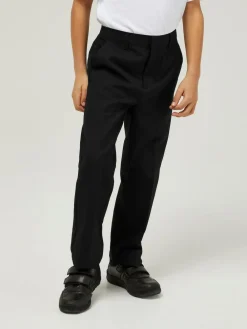 Outlet Trutex Junior Boys Regular Fit Black School Trousers
