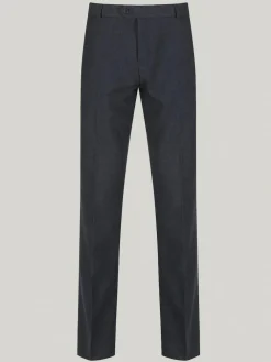Sale Trutex Senior Boys Grey Longer Length Slim Leg School Trousers