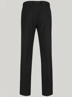 New Trutex Senior Boys Slim Leg Black School Trousers