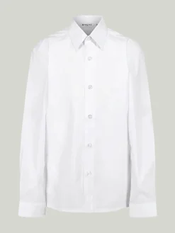 New Trutex White Regular Fit Long Sleeve 3 Pack School Shirts