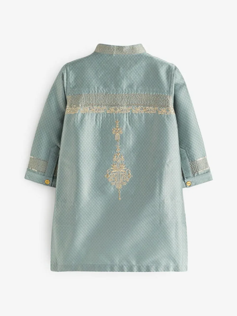 Next Turqouise Blue Eid Kurta (3mths-16yrs)^BOY Shirts|Occasionwear