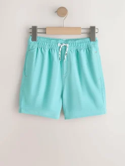 Sale Next Contrast Stitch Swim Shorts (3-16yrs) Turquoise Blue