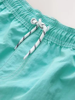 Sale Next Contrast Stitch Swim Shorts (3-16yrs) Turquoise Blue