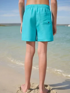 Next Turquoise Blue Swim Shorts (1.5-16yrs)^BOY Swimwear