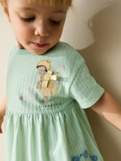 Next Jersey Dress (3mths-7yrs) Turquoise Fairy