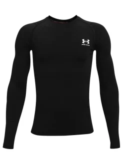 Hot Under Armour Black Heat Gear Long Sleeve T-Shirt
