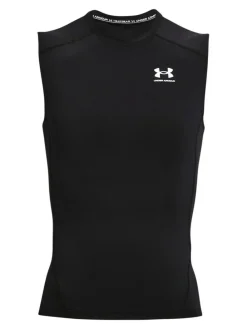 Best Under Armour HeatGear Base Layer Vest Black