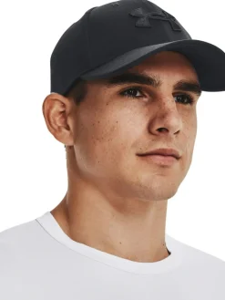 Under Armour Black Mens UA Blitzing Hat^Women Hats, Gloves & Scarves|Hats, Scarves & Gloves