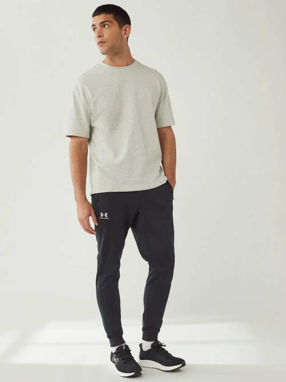 Discount Under Armour Sportstyle Tricot Joggers Black