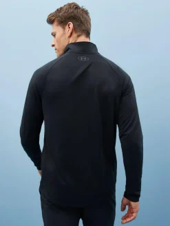 Under Armour Black Tech Quarter Zip Fleece^ Sweatshirts & Hoodies|Sweatshirts & Hoodies