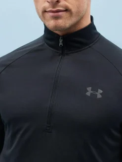 Under Armour Black Tech Quarter Zip Fleece^ Sweatshirts & Hoodies|Sweatshirts & Hoodies