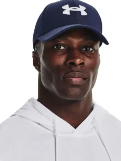 Best Under Armour Blue Mens UA Blitzing Hat