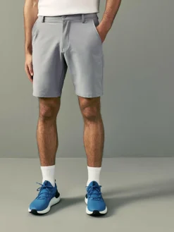 New Under Armour Golf Tech Taper Shorts Grey