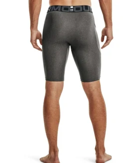 Best Under Armour Heat Gear Long Shorts Grey