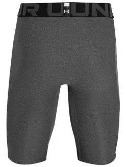 Best Under Armour Heat Gear Long Shorts Grey