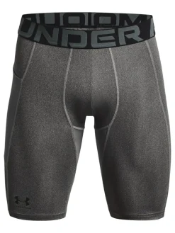 Best Under Armour Heat Gear Long Shorts Grey