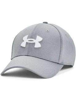 Under Armour Grey/White Mens UA Blitzing Hat^Women Hats