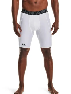 Best Under Armour Heat Gear Long Shorts White
