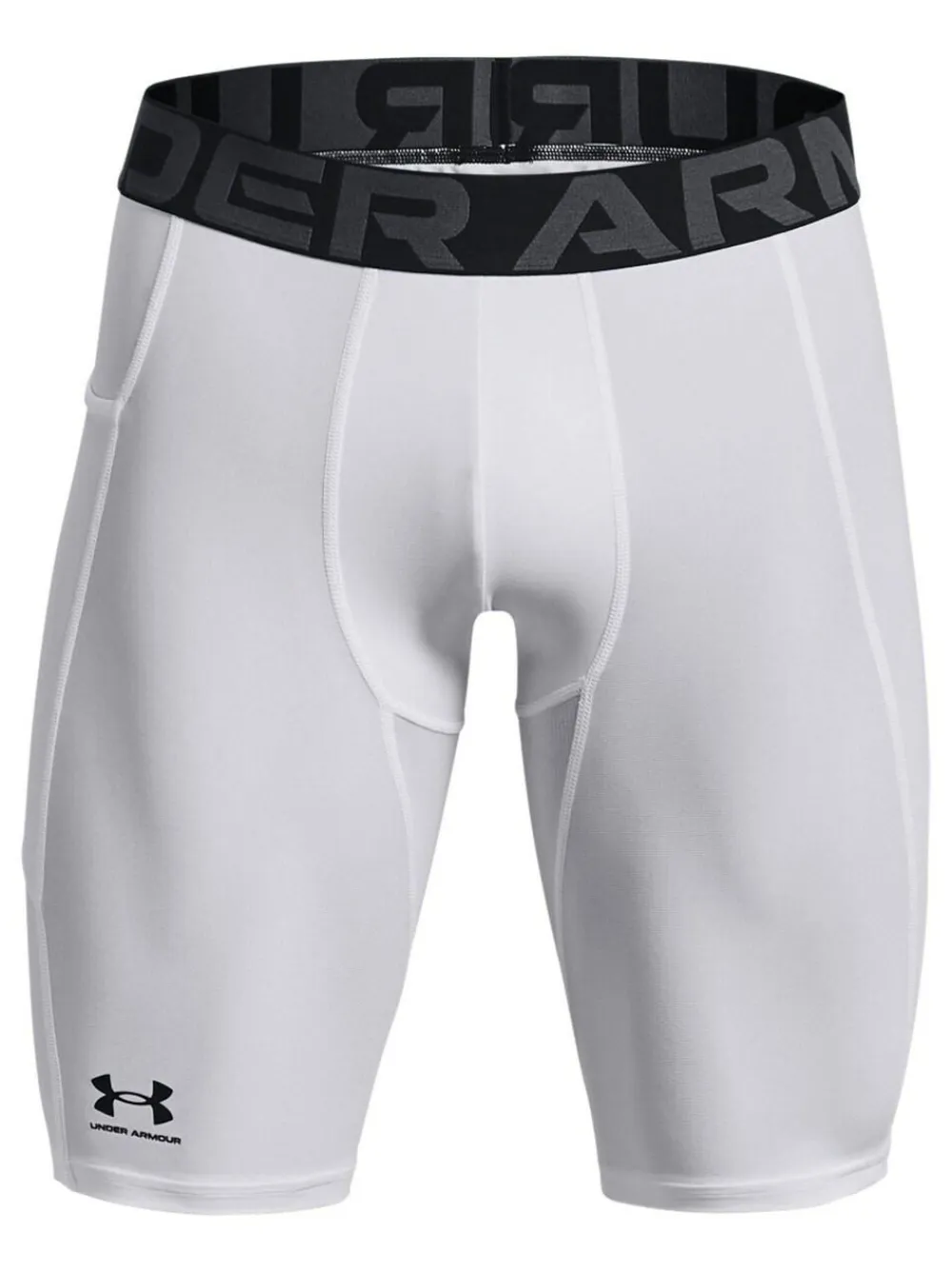 Best Under Armour Heat Gear Long Shorts White
