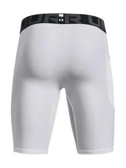 Best Under Armour Heat Gear Long Shorts White
