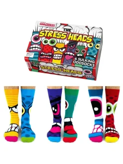 Best United Odd Socks Multi Stress Heads Stress Heads Socks
