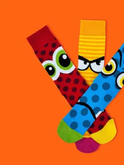 Best United Odd Socks Multi Stress Heads Stress Heads Socks