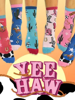 Best United Odd Socks Pink Yee Haw Socks 3 pack