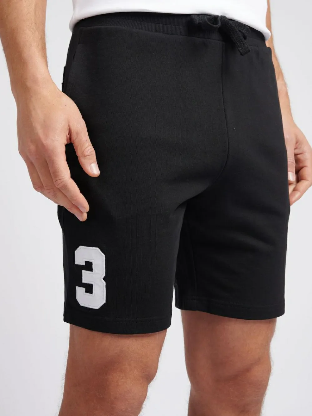 U.S. Polo Assn . Mens Classic Fit 100% Cotton Player 3 Sweat Shorts^ Shorts