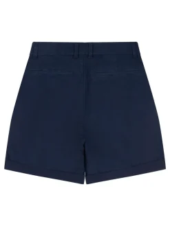 U.S. Polo Assn . Blue Classic Womens Chino Shorts^Women Shorts