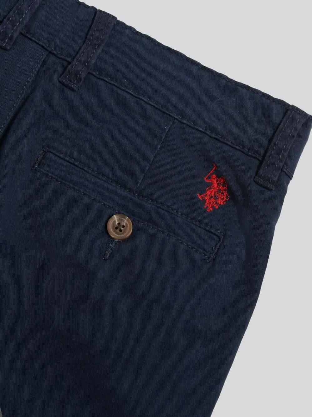 U.S. Polo Assn Blue Classic Chino Shorts^ Shorts