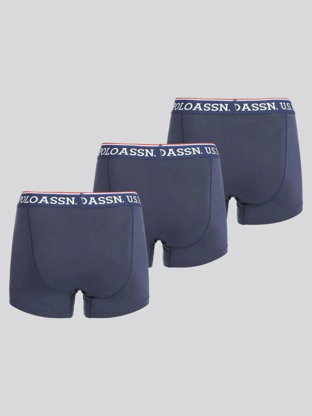 U.S. Polo Assn . Trunks 3 Pack Blue