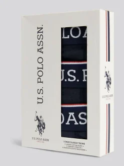U.S. Polo Assn . Trunks 3 Pack Blue